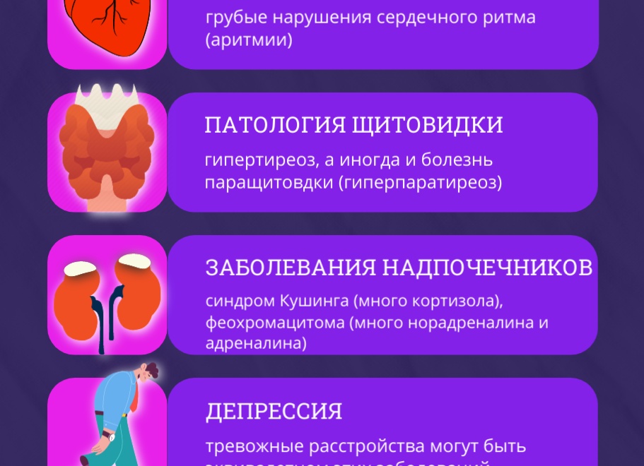 Тревожные расстройства: причины и симптомы